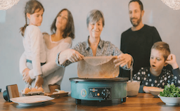 Krampouz Billig CEBPA4AO — Crêpière fonte 40 cm 3000 W