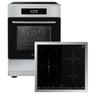 Cuisinière induction 60 cm four 58 cm (zone flex, chaleur tournante)