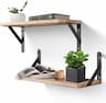 Uten Étagère Murale Industrielle (lot de 2, 42 cm)