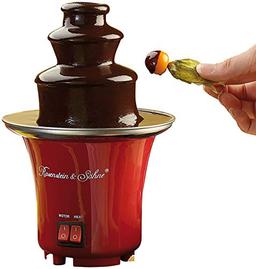 Rosenstein & Söhne mini fontaine à chocolat 65 W pour 2 à 4 personnes