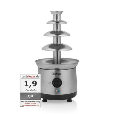 Princess 292999 fontaine à chocolat XXL inox brossé 4 étages