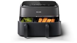 Philips Airfryer 3000 (9 L, 6 + 3 L, écran tactile, 8 préréglages)