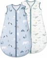 Yukkidds Lot de 2 hiver 1,5 TOG (coton + microfibre)