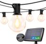 Lepro Guirlande solaire 7,6M G40 4 modes IP65