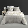 Douceur d'Intérieur Parure 3 Pièces Mélisse Naturel Percale Coton
