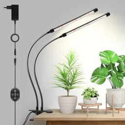 Lampe de croissance à pince 12V full-spectrum 660 nm (10 W, PPFD 160)