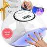 Manucure Box, lampe UV LED ongles 48 W 24 LED mains et pieds