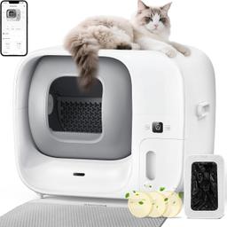 Amicura Cura3 Litière Chat Autonettoyante à auto-emballage
