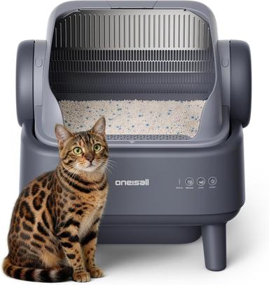 oneisall Litière Chat Autonettoyante XXL EaseClean CB01