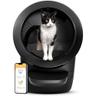 Litter-Robot 4 Whisker avec marche et barrière, tamisage auto