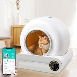 Litière automatique Generic 65 L + 9 L : ozone et contrôle app