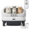 Kuzmotec litière autonettoyante XXXL 120 L pour grands chats