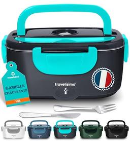 Travelisimo lunch box chauffante 100 W 3 en 1 12 V/24 V/220 V