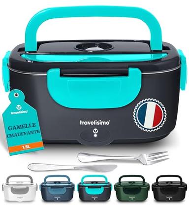 Travelisimo lunch box chauffante 100 W 3 en 1 12 V/24 V/220 V
