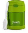 Thermos Funtainer 10 oz inox isolé sous vide avec cuillère pliable