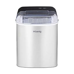 H.Koenig ICEK12 machine à glaçons 12 kg/24h (écran LCD, inox)