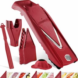 Börner V5 PowerLine (Plus Set) — mandoline en V + accessoires + éplucheur