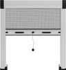Store moustiquaire enroulable aluminium sur mesure (largeur 50-149 cm)
