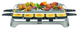 Tefal Inox & Design PR457B12 raclette et pierrade 10 personnes