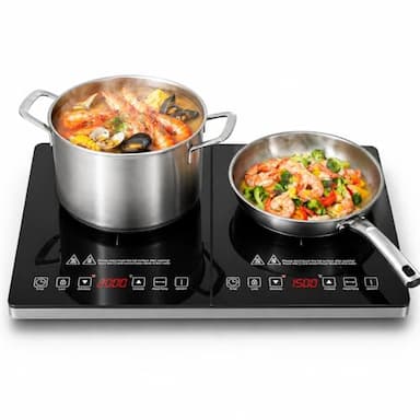 AMZCHEF 2 feux 3500 W (zones indépendantes)