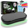 Bluefin Fitness Ultra Slim — plateforme vibrante (180 niveaux, programmes auto, câbles de résistance, télécommande)