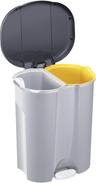 Rotho Duo Poubelle 2 x 27L