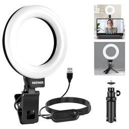 NEEWER Basic BR60 (lampe anneau 5" à clip, 3000-6000 K, IRC>97)