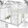 tectake Serre Polycarbonate Aluminium 250x185x195 cm