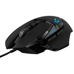 Logitech G502 HERO (filaire, HERO 25K, 11 boutons, poids ajustable)