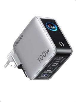 UGREEN Nexode Pro 100W (4 ports, GaN, écran TFT intelligent)