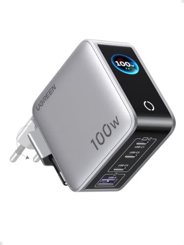 UGREEN Nexode Pro 100W (4 ports, GaN, écran TFT intelligent)