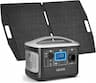VEVOR 493 Wh / 600 W avec panneau solaire 100 W
