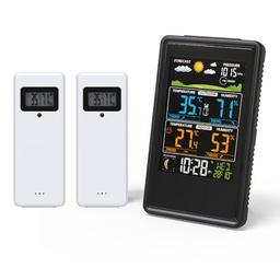 KYF Station météo connectée WiFi 4-en-1 (+ 2 capteurs, budget)