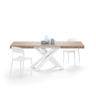 MOBILI FIVER Emma table extensible 140-220 cm chêne, 6-10 pers.