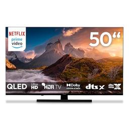 MEDION 50" QLED (4K, Dolby Vision HDR, Google TV, Dolby Atmos)