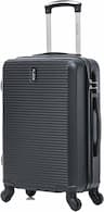 CELIMS Valise cabine rigide ABS 55x35x25 cm (noir)