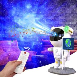 Qxmcov projecteur astronaute galaxie (enceinte Bluetooth)