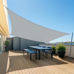 UMI Voile d'ombrage rectangulaire 3 x 4 m imperméable (polyester PU)