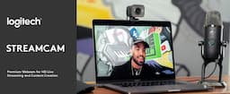 Logitech StreamCam (Full HD 1080p 60 fps, USB-C)