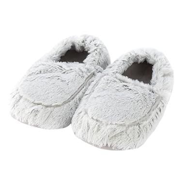 Warmies Pantoufles chauffantes micro-ondes lavande, pointure 35,5-39,5