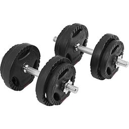 Gorilla Sports Lot de 2 haltères courts 20 kg (gripper)