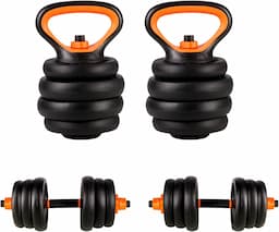CCLIFE Haltères réglables à disques (20/25/30/40 kg)