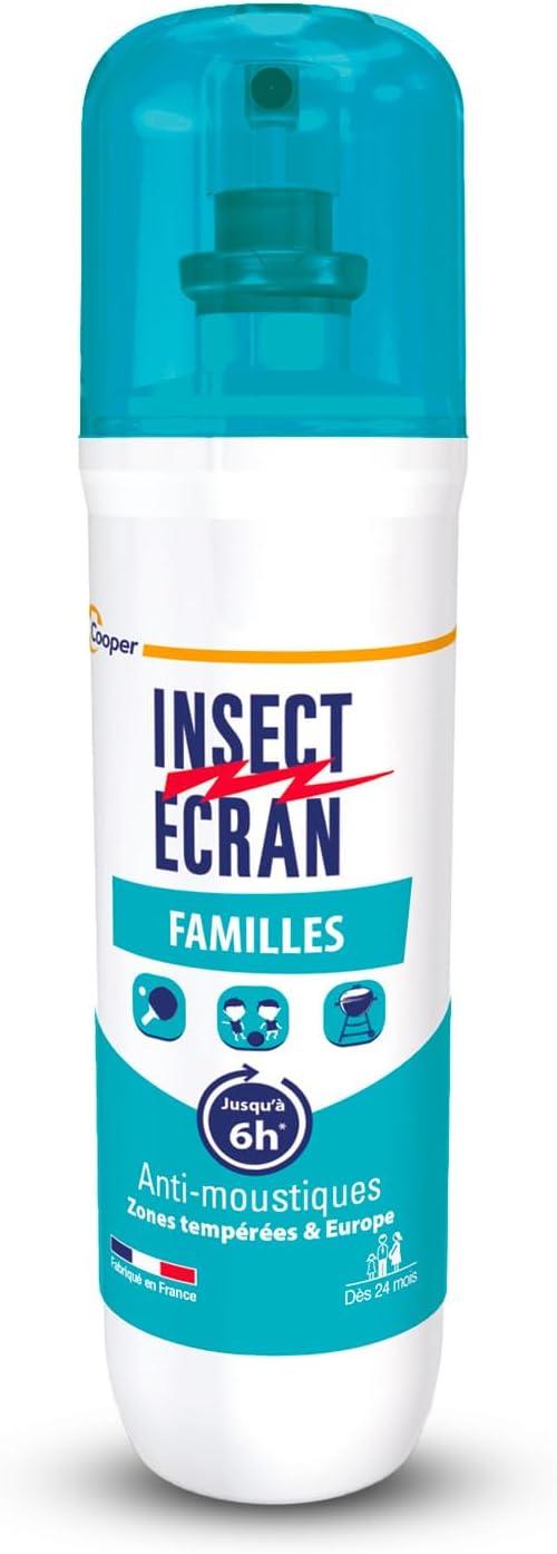Insect Écran Familles icaridine 20% (100 ml)