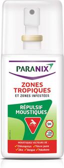Paranix Répulsif Zones Tropiques 50% DEET (90 ml)