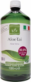 Jus d'aloe vera pur 99% alimentaire