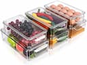 Bacs de rangement pour réfrigérateur (lot)