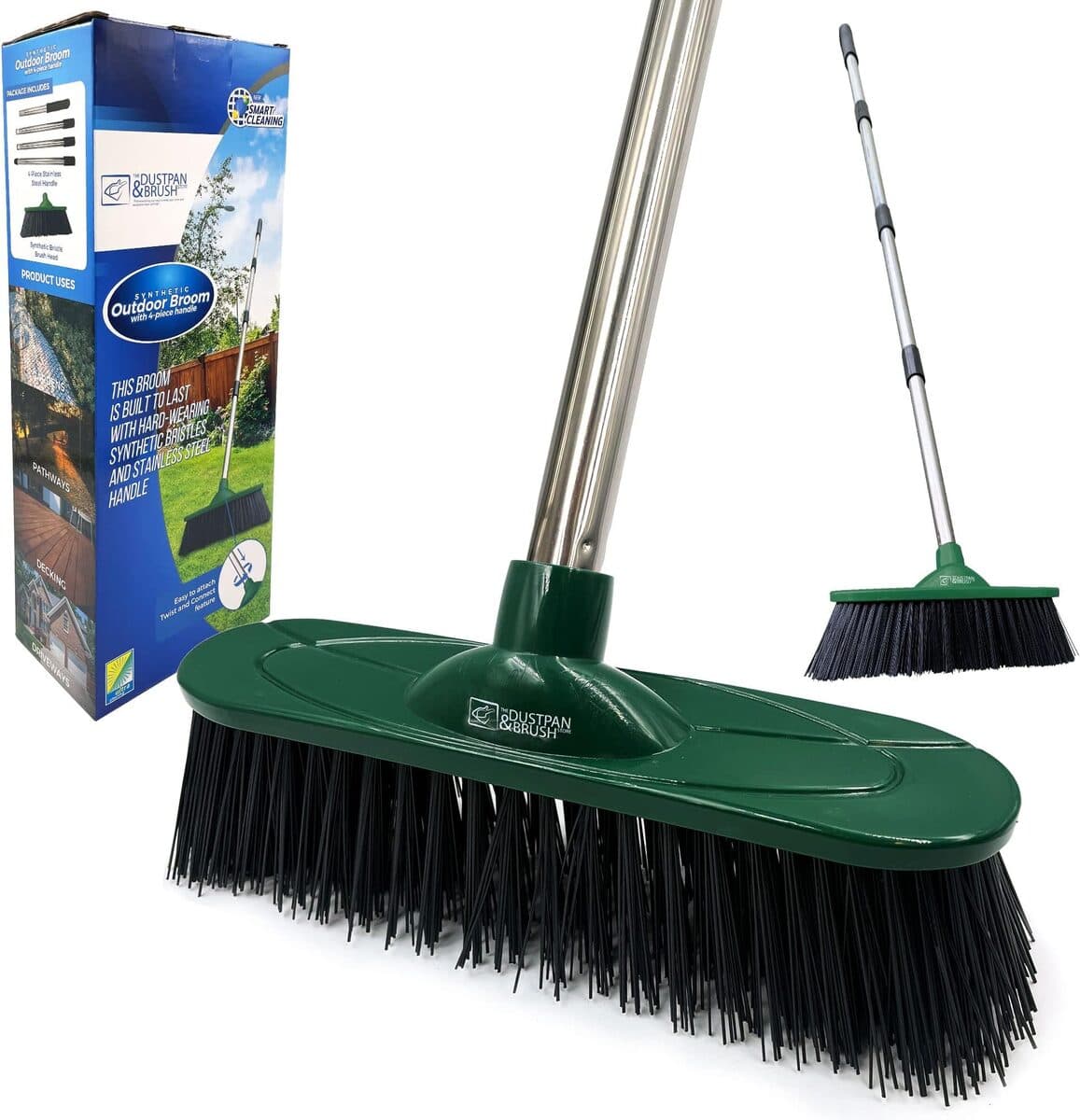Balai-brosse rigide extérieur