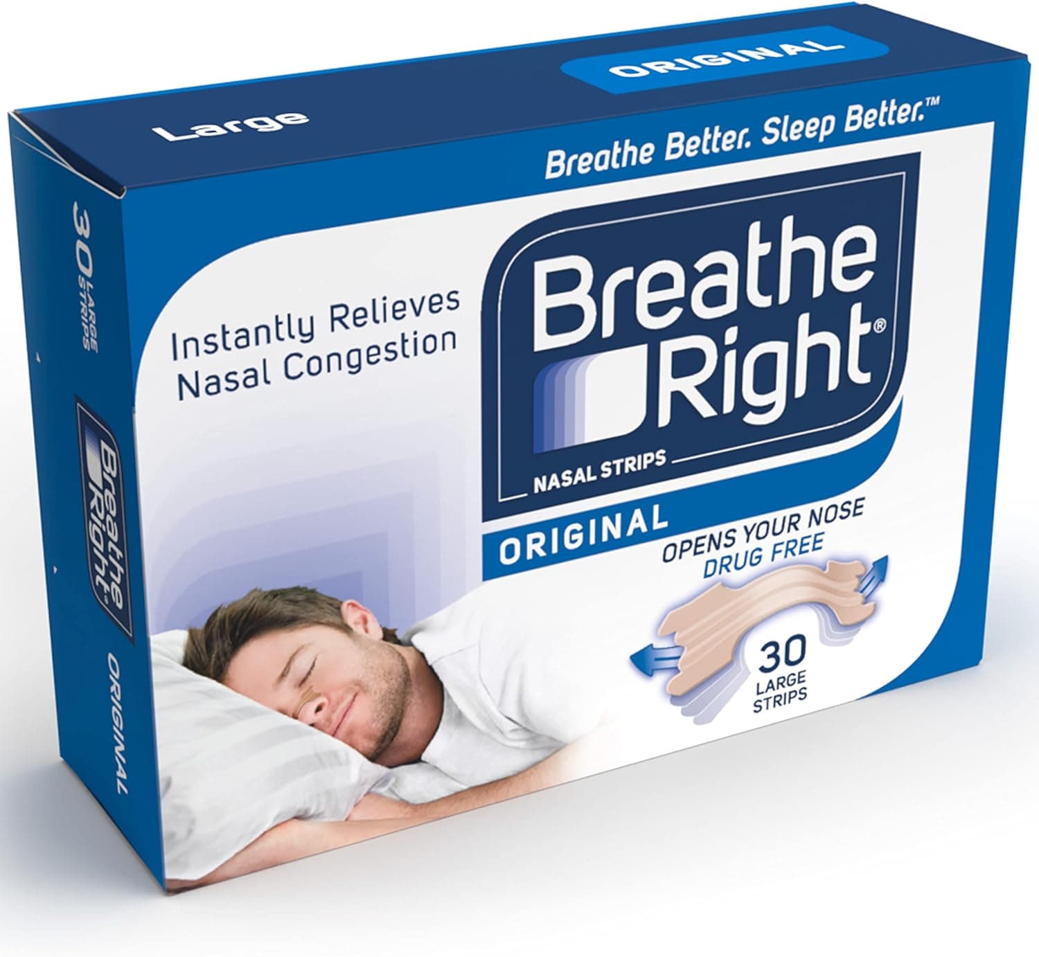 Bandelettes nasales Breathe Right