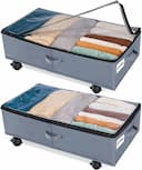 Boîtes de rangement sous le lit