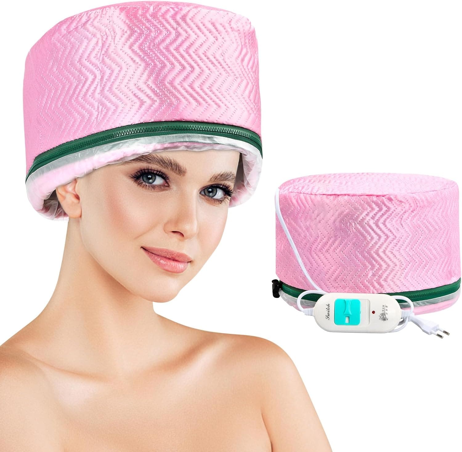 Bonnet chauffant cheveux